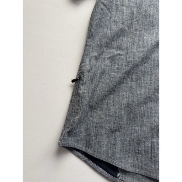 Club Ride Men's Pearl Snap Short Sleeve Vented Shirt Pockets Blue Sz L Cycling - Picture 3 of 11